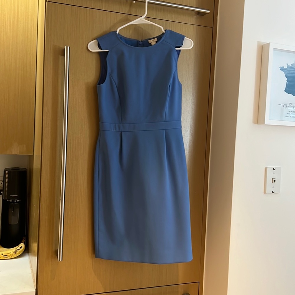 J.Crew Blue Suit Dress